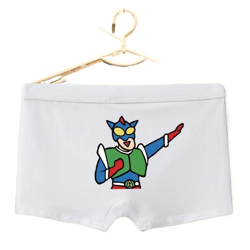 Crayon Shin chan Boy mutandine di cotone Anime pantaloncini carini per bambini 3-13 anni biancheria intima per bambini elastico quadrilatero slip