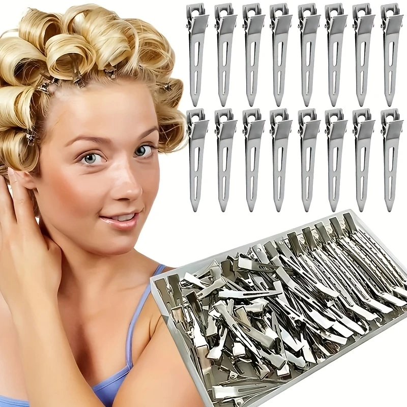 40PCS Professional Ladies Salon Fixed Hair No Bend Hair Pin Curl Hairclip Makeup No Crease Hair Clip Hairdress Styling Tool