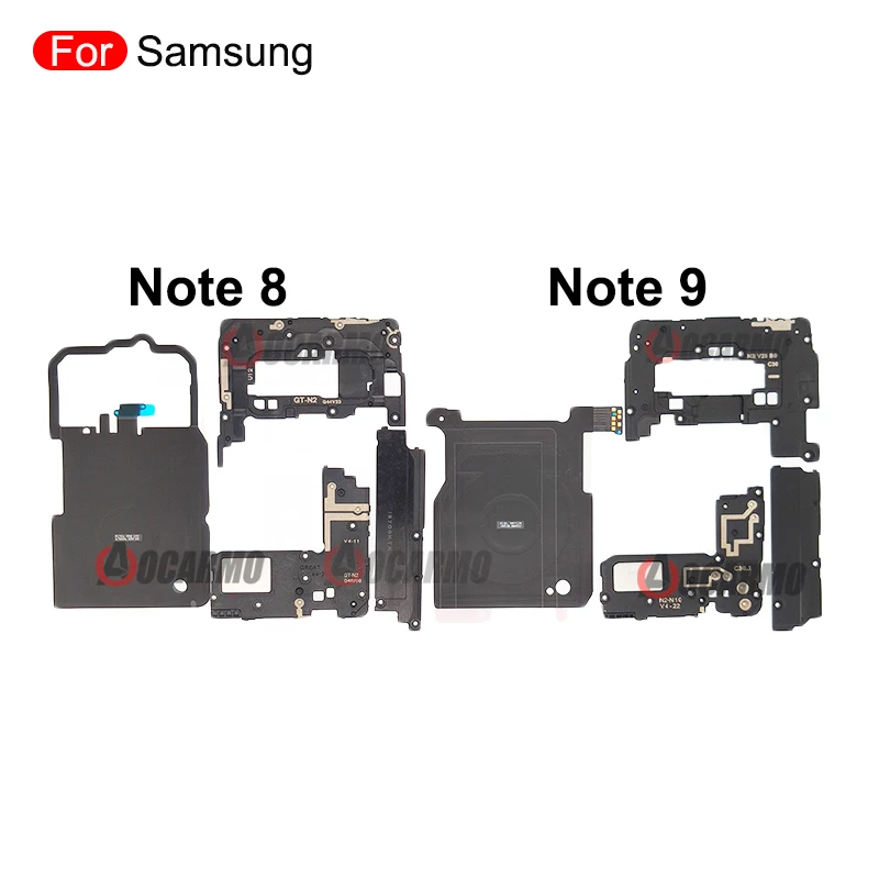 1Set For Samsung Galaxy Note 8 9 10 Plus NFC Wireless Coil Charging Signal Antenna Cover Loudspeaker Flex Cable Repair Parts