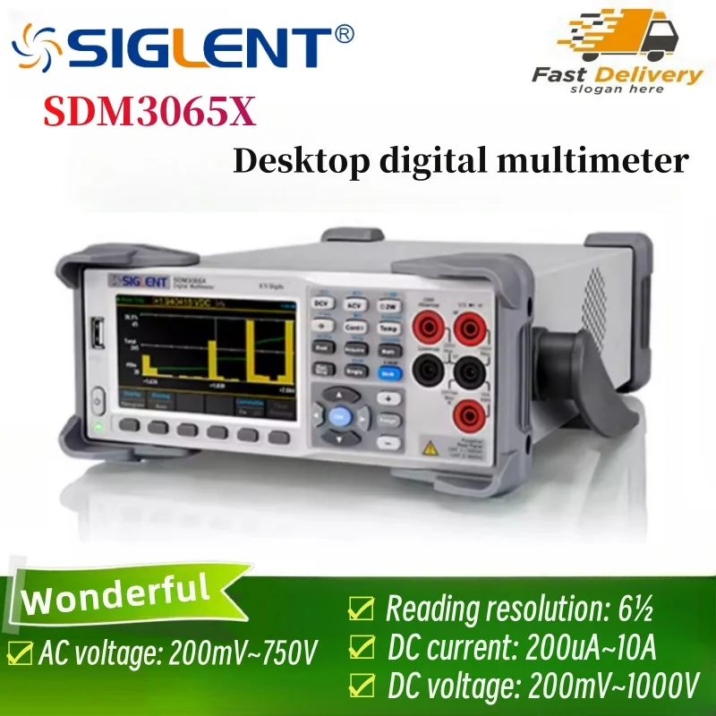 SIGLENT SDM3065X 6 ½ Digits Dual-Display Digital Multimeters