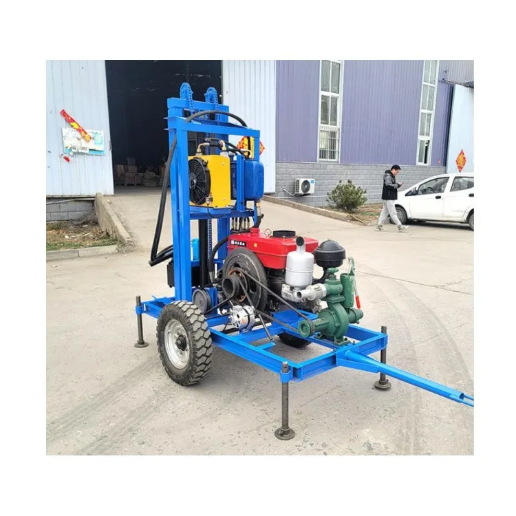 2025Bore Hole Water Well Drilling Rig Machine Water Well Rotary Drilling Rig for Sale Cheap