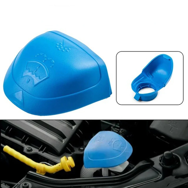 6V0955485 000096706 Car Windscreen Water Refill Spout Water Bottle Cap for Skoda Washer Tank Storage Bottle Tank Covers