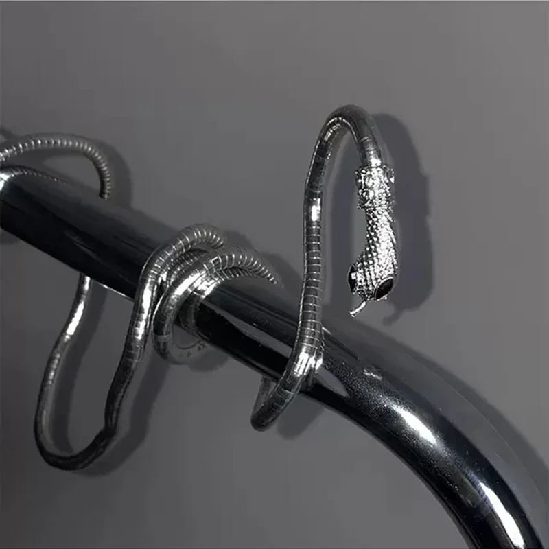 Bijoux à la mode, Design européen et américain, nouveau collier serpent Punk Hip Hop en métal réglable couleur or pour femmes, cadeaux de fête