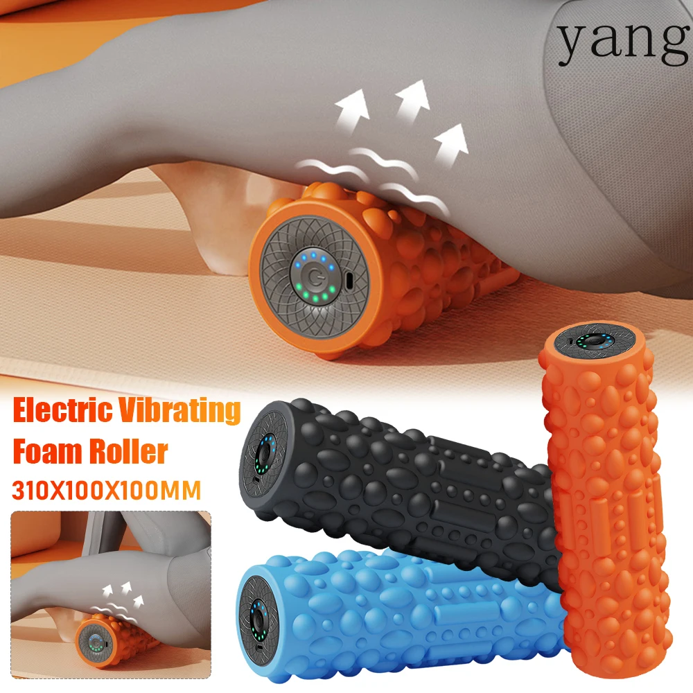 電気振動フォームローラーマッサージコラム充電式エクササイズロ - Vibrating Foam Roller のレビューと価格