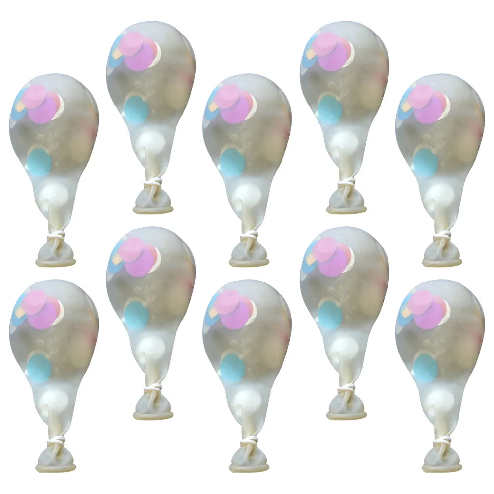 

24 Pcs Latex Balloons Aluminum Foil Decorative Party Birthday Festival Supplies Sequin Balloon Decorations Reusable