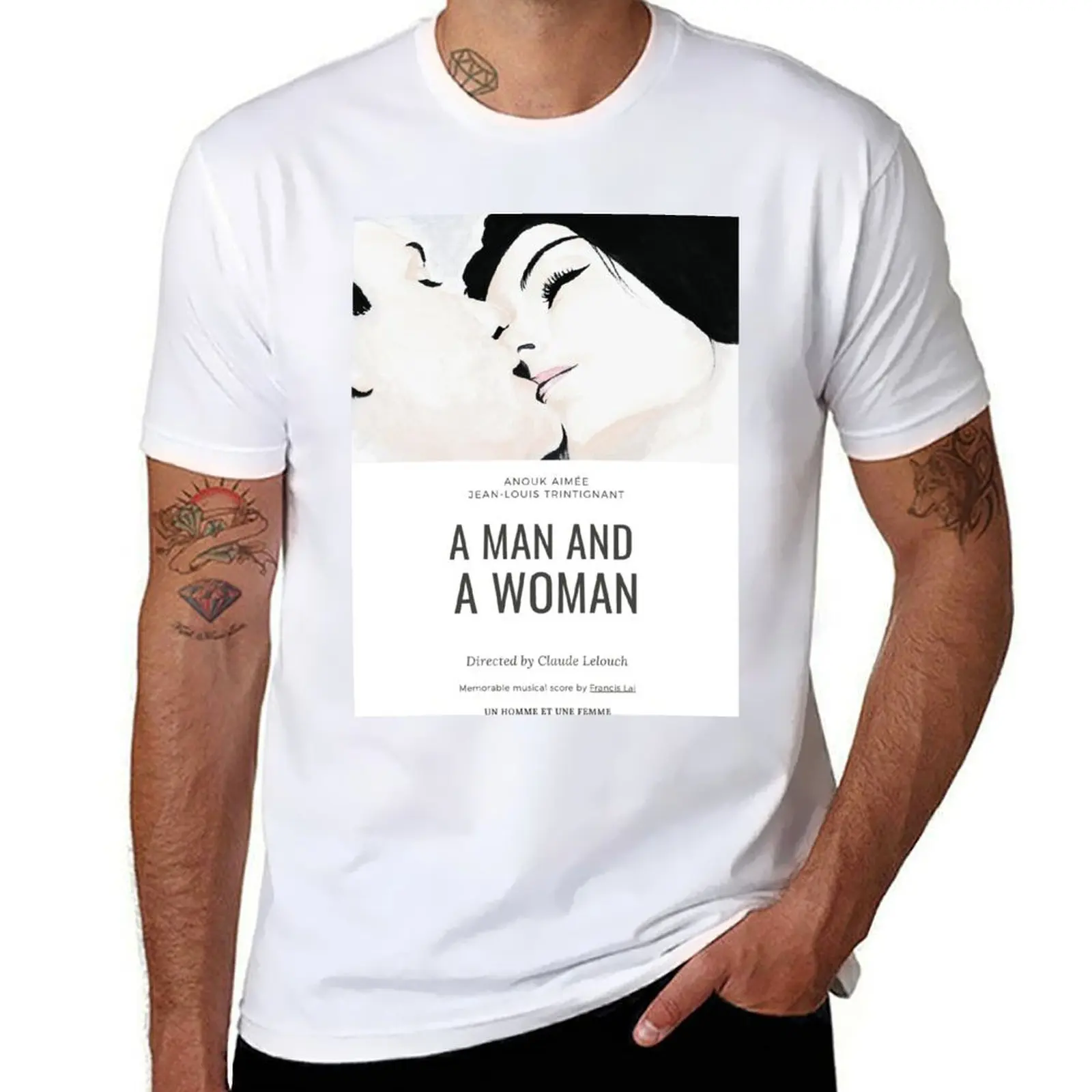 

A Man and a Woman T-Shirt funny t shirts dark humor anime t shirts oversize T-Shirt