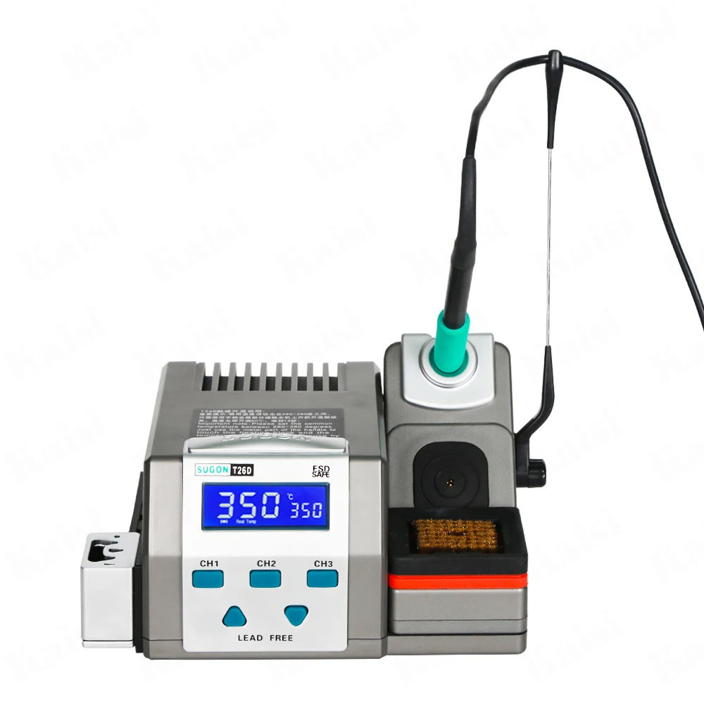 Sugon T26D ESD Safe Welding Machine Mobile Phone Repair Solder Station High-Efficiency SMD Rework Station