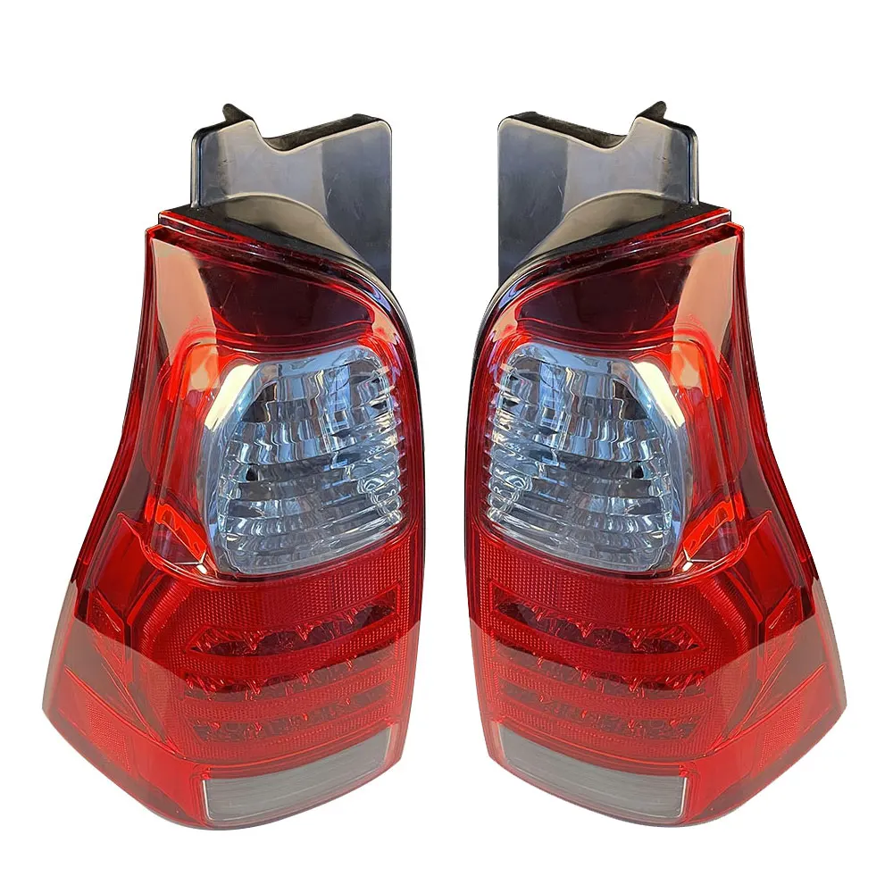 A Pair Car LED Tail Lamp Red White For Toyota Surf VZN215 4Runner 2003 81550-35300