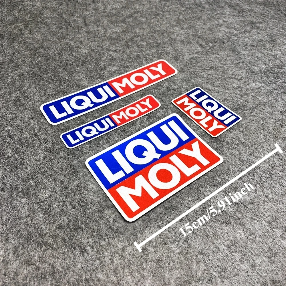 1Set Car Styling Oil Sponsor Vinyl Decals, Waterproof Stickers for Motorcycle, Bicycle, Helmet Decor Accessories