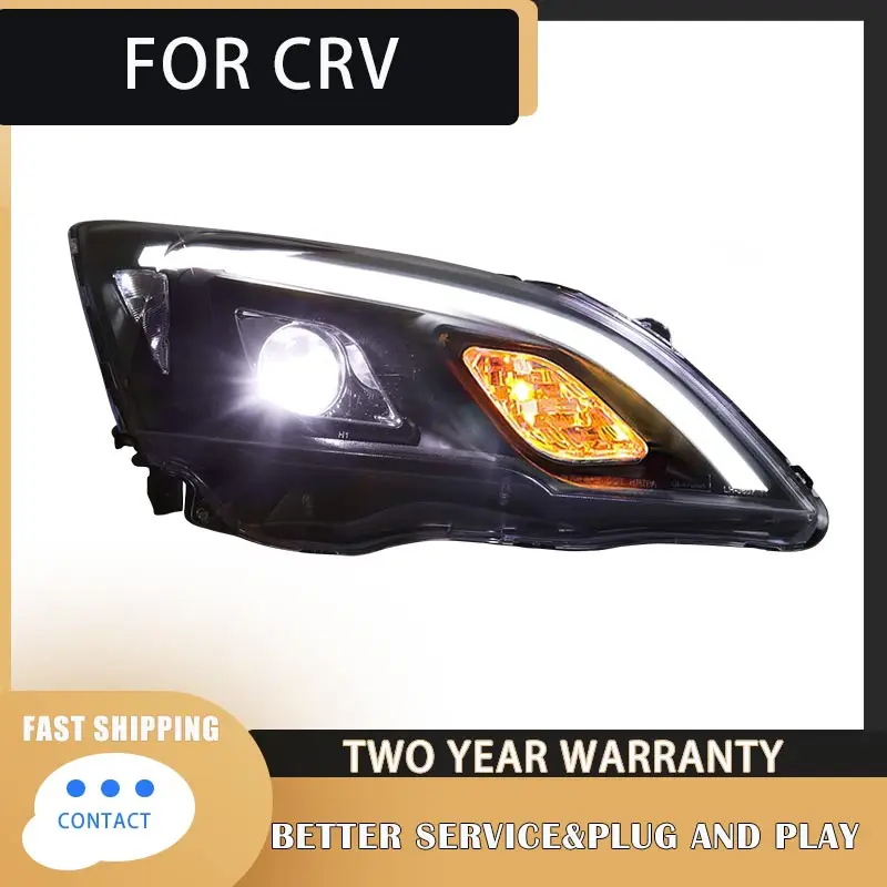 

Автомобильные фары для Honda CR-V LED передняя фара 2007-2011 CRV передняя фара Drl проектор Объектив Автомобильные аксессуары