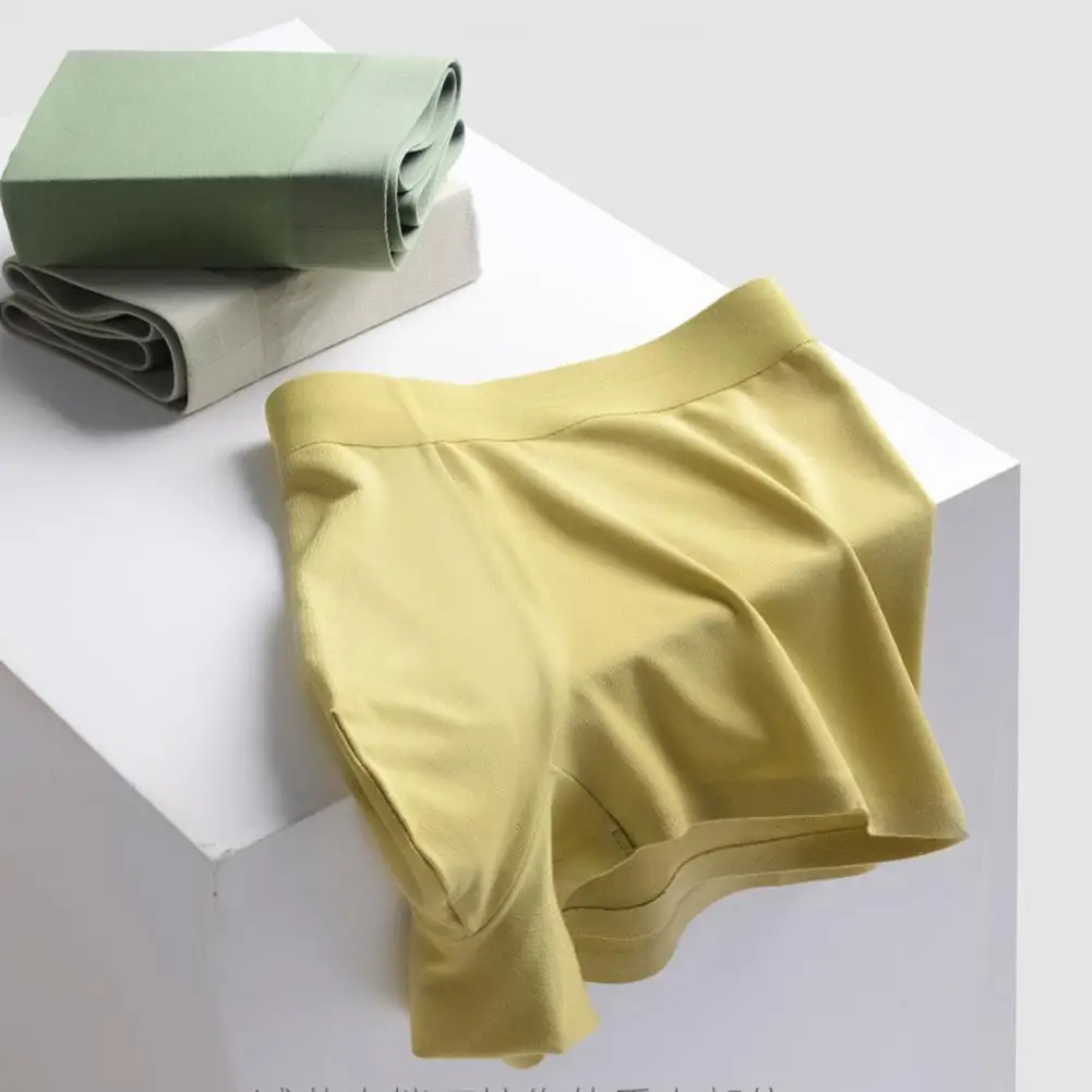 

Мужские трусы-боксеры из мягкого модала, мужские трусы-боксеры со средней посадкой, облегающие, дышащие, с эластичным поясом для комфорта