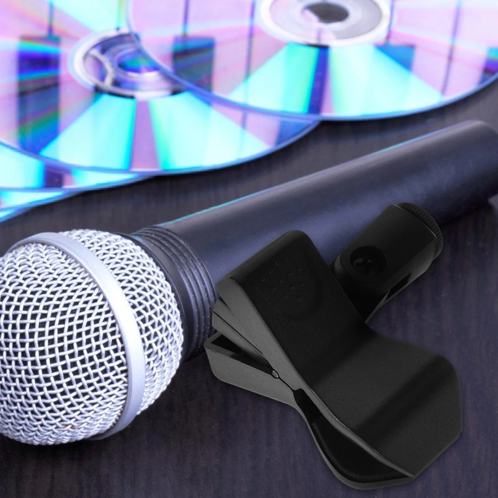 

3pcs Microphone Clip Universal Mic Holder For Live Streaming Gaming Music Recording Spring Loaded Adjustable Noise Reduction