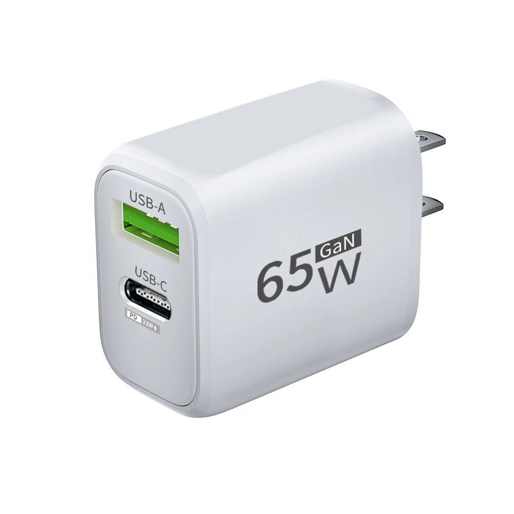 Usb Oplader 65W Gan Type C Snel Opladen Pd Power Adapter Snellader 3.0 Voor Iphone 15 Xiaomi Poco Samsung Oneplus