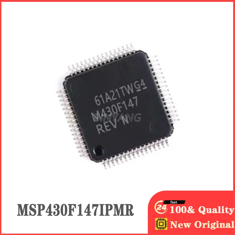 (10piece) 100%  MSP430F147IPMR  MSP430F147  QFP-64  New Original Stock IC Electronic Components