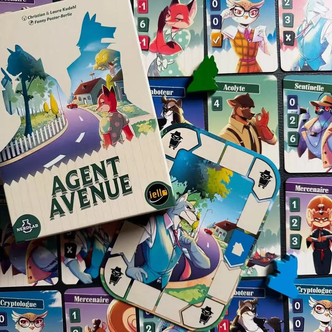 لعبة Agent Avenue: The Animal Spy Bluff (الإنجليزية) - استلقاء وطاقمك في هذه اللعبة المخصصة الاجتماعية