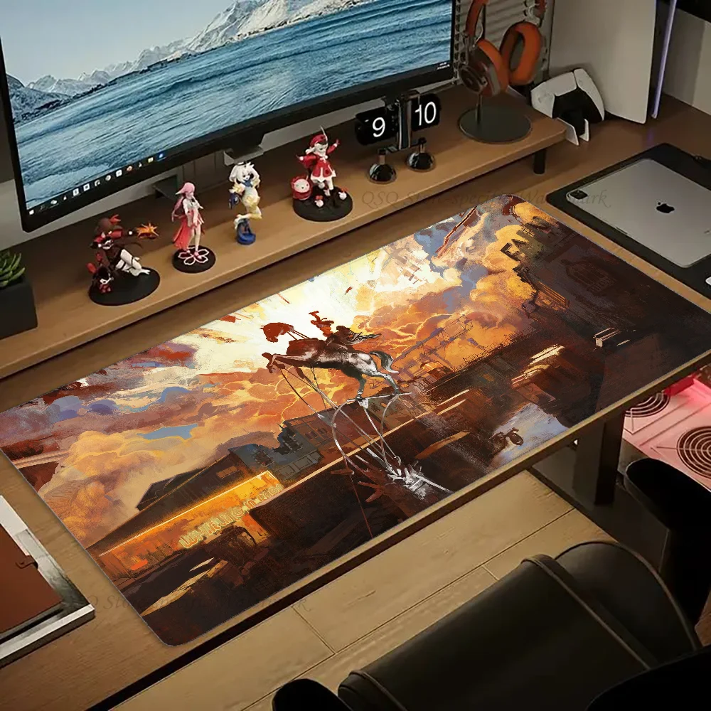 Disco Elysium Mousepad Mouse Mat Desk Mat With Pad Gaming Accessories Prime Gaming XXL Keyboard Pad Padding Mat