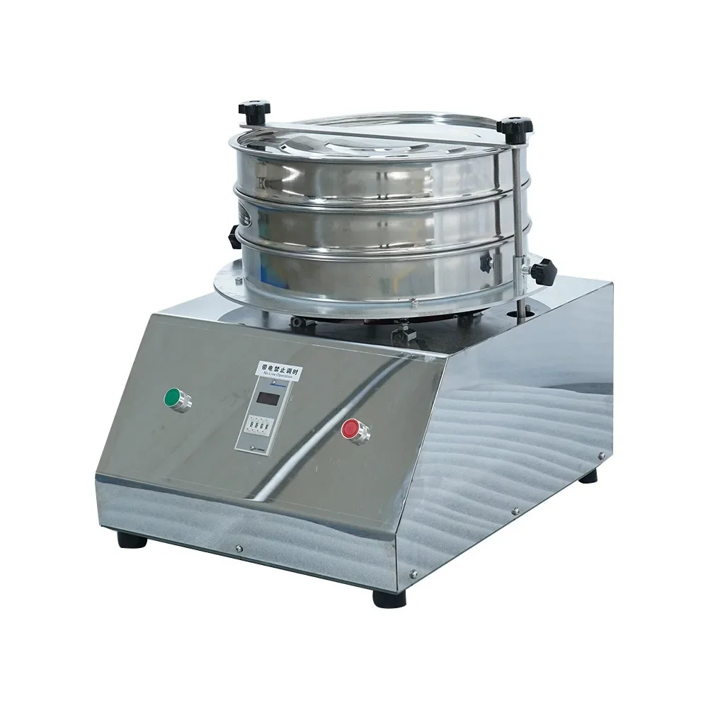 

Laboratory small stainless steel test screen vibrating screen screening machine vibration