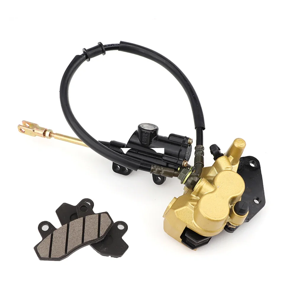

Rear Disc Brake Caliper Hydraulic Caliper Assembly for 50cc-125cc ATV Go Kart Pit Dirt Bike Buggy Motorcycle Accessories