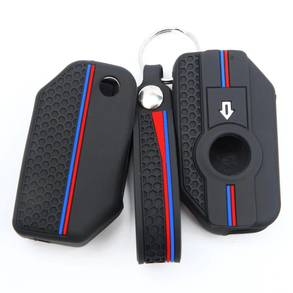 Honeycomb Key Case For BMW R1250GS R1200GS C400X C400GT F750GS F850GS F900R F900XR K1600B K1600GT R1200RS with slim wrist strap