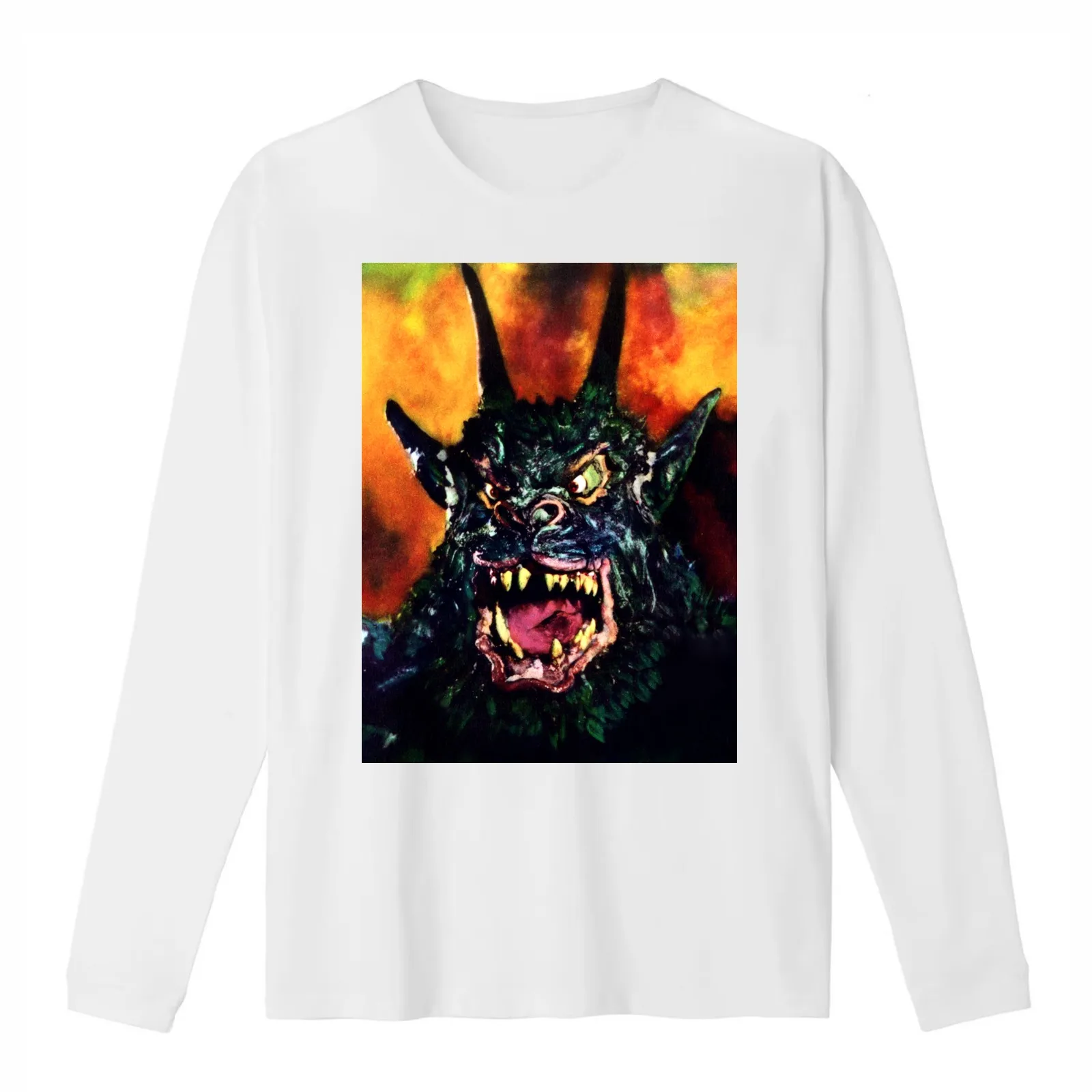 Curse of the Demon T-Shirt Summer Casual Cotton Tee Oversized Streetwear Tops Vintage Graphic Print Loose Fit Short Sleeve