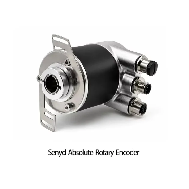 High Precision Optical Absolute Multi Turn Encoder 17bit 24bit 25bit 30bit SSI/BiSS Industrial IP67 Rotary Encoder