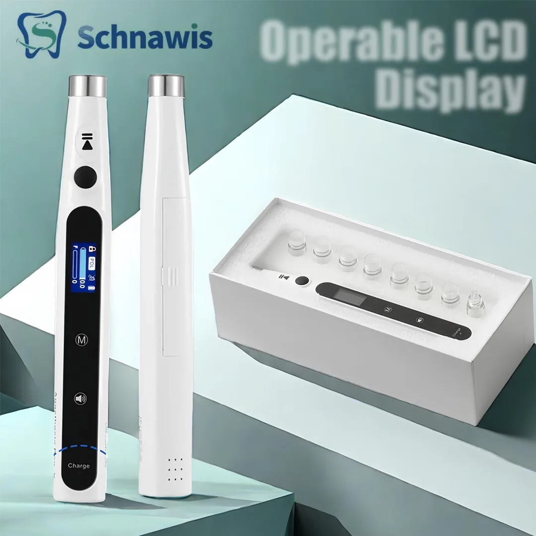 

Dental Oral Anesthesia Injector Portable Painless Wireless Local Anesthesia with Operable LCD Display Chargeable & Suction Back