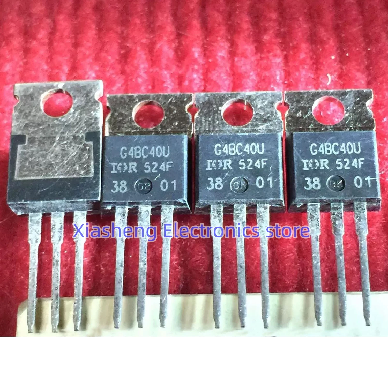 New Original 5Pcs IRG4BC40U G4BC40U TO-220 Field Effect Transistor In Stock Good Quality