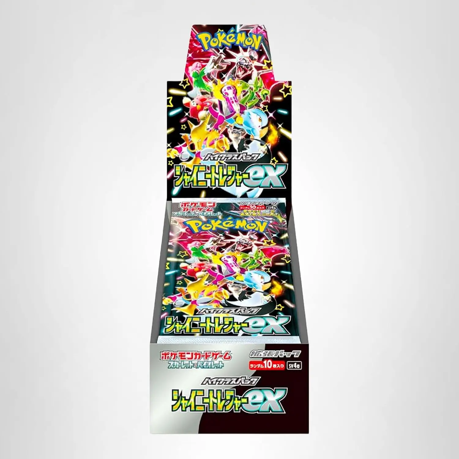 【¥23,428】ポケモンカード SV ハイクラスパック シャイニートレジャーex BOX（10パック入り） 特別割引-アリエク特価アラート