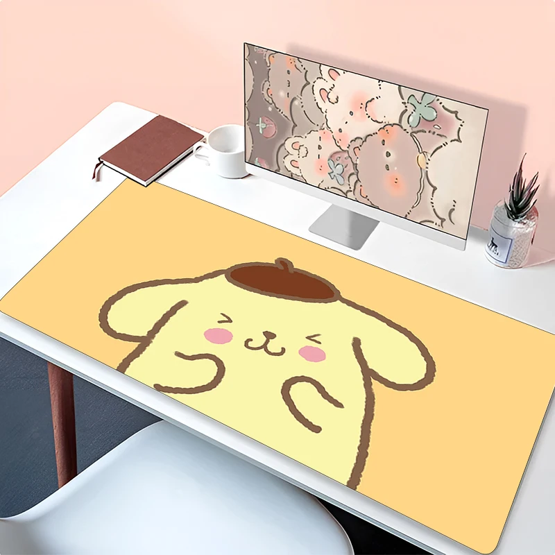 

Kawaii Mouse Pad P-pompompurin Large Gamer 900x400 Keyboard Desk Mouse Mat Carpet Rubber Tapis Souris Gaming Notbook XL Mousepad