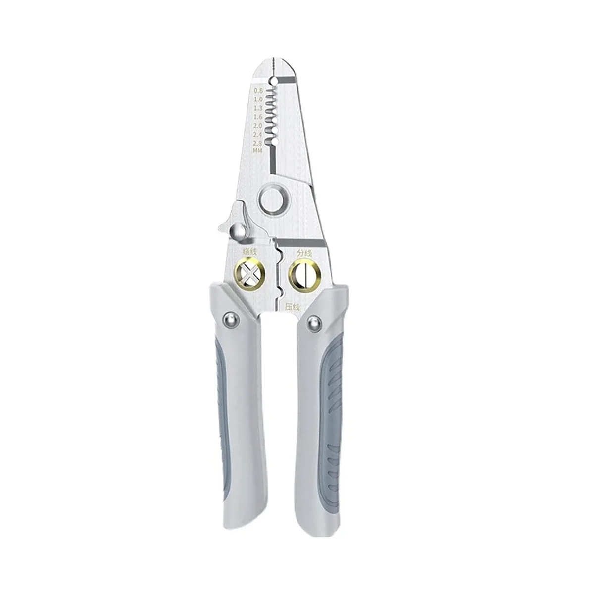 

Multifunction Wire Plier Tool Multi-Functional Wire Splitting Pliers Stainless Steel Electrical Stripping Tool(1PC)