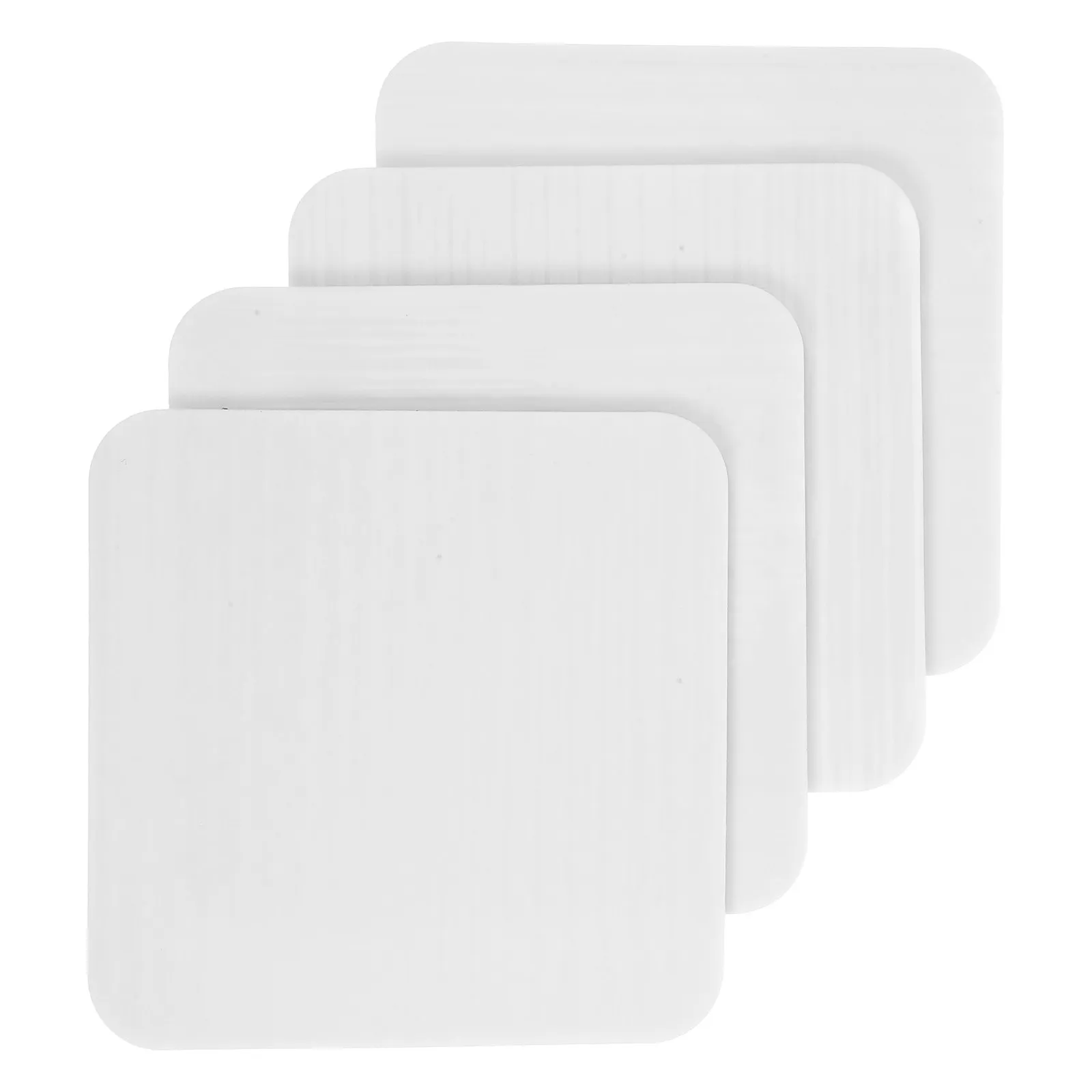4Pcs Carpet Gripper Tape for Rugs Non Slip Rug Pads Stickers Thin Invisible Design Easy to Cut Versatile Use on All Floors