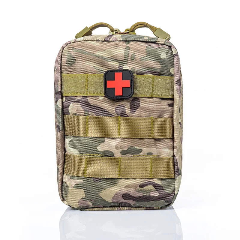 Molle IFAK Trauma Pouch Complete Tactical Medical Bag, First Aid Survival Kit for Camping and Hiking