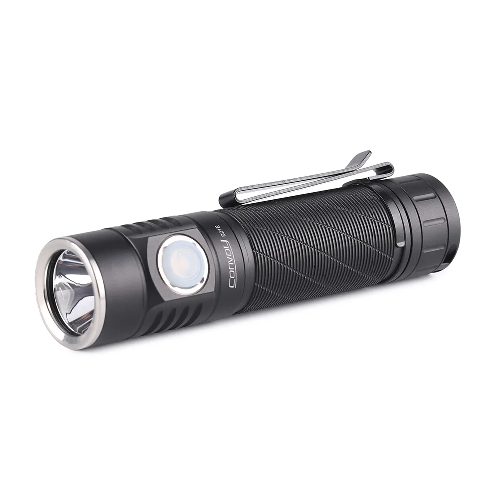 Convoy S21E Flashlight with SFT40 Linterna Led 21700 Type-C Rechargeable Torch Light Camping Fishing Lamp Work Latarka