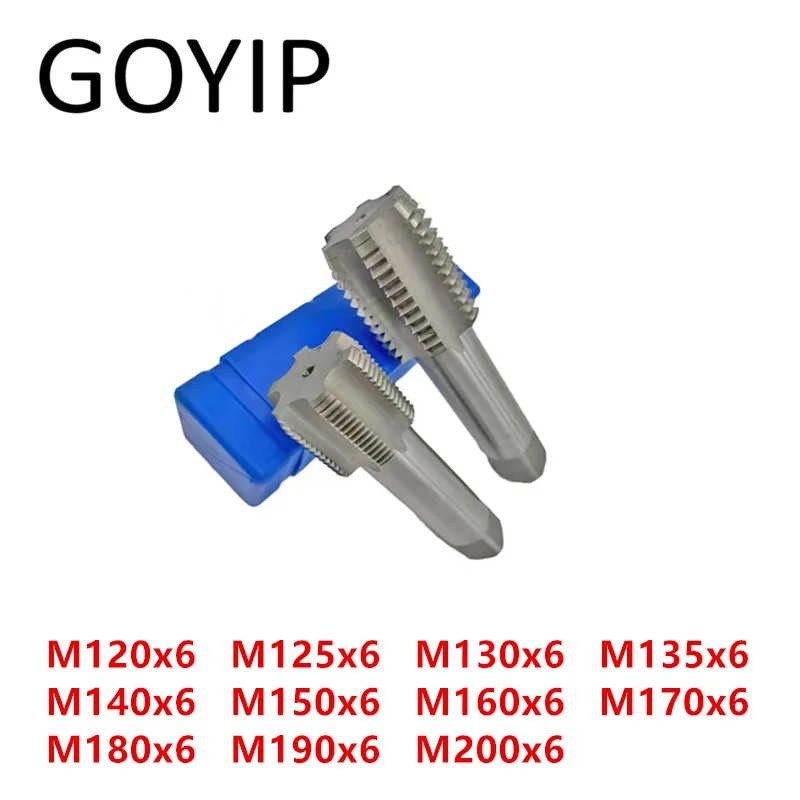 M120 M135 M150 M160 M180 M190 M200 Threading Taps Straight Flute Tap HSS Machine Taps Hand Tools Screw Thread Metric Plug Taps