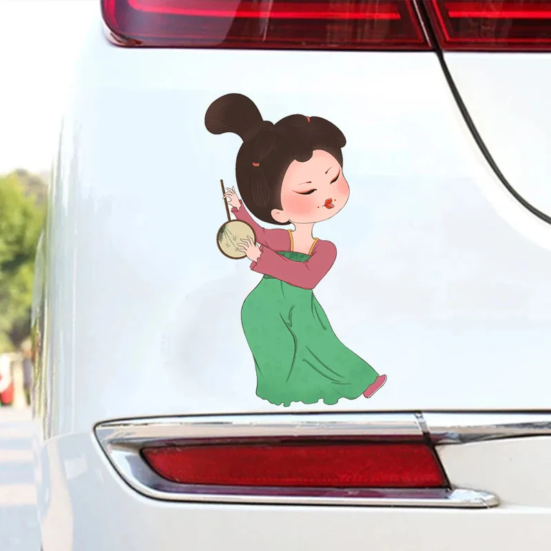 Funny Antique Style Vinyl Decal Car Sticker Waterproof Auto Decors on Bumper Rear Window