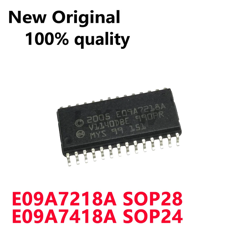 (5piece) New Original E09A7218A SOP28 E09A7418A SOP24 Printer driver chip In Stock