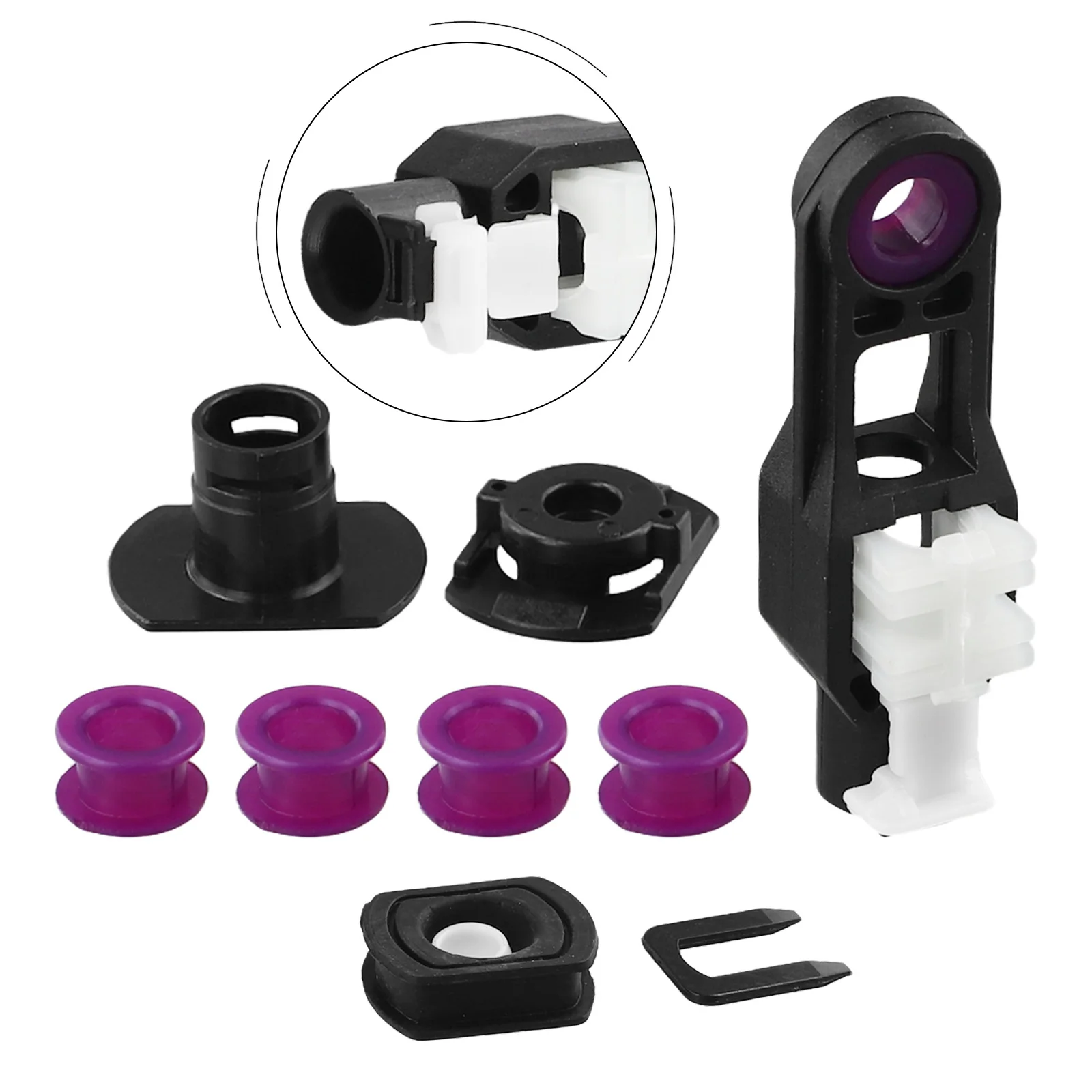 Gear For Shifter Cable Bushing Set Compatible With For Suzuki SX4 For Swift Sport Lever End Connector 28300 79J01