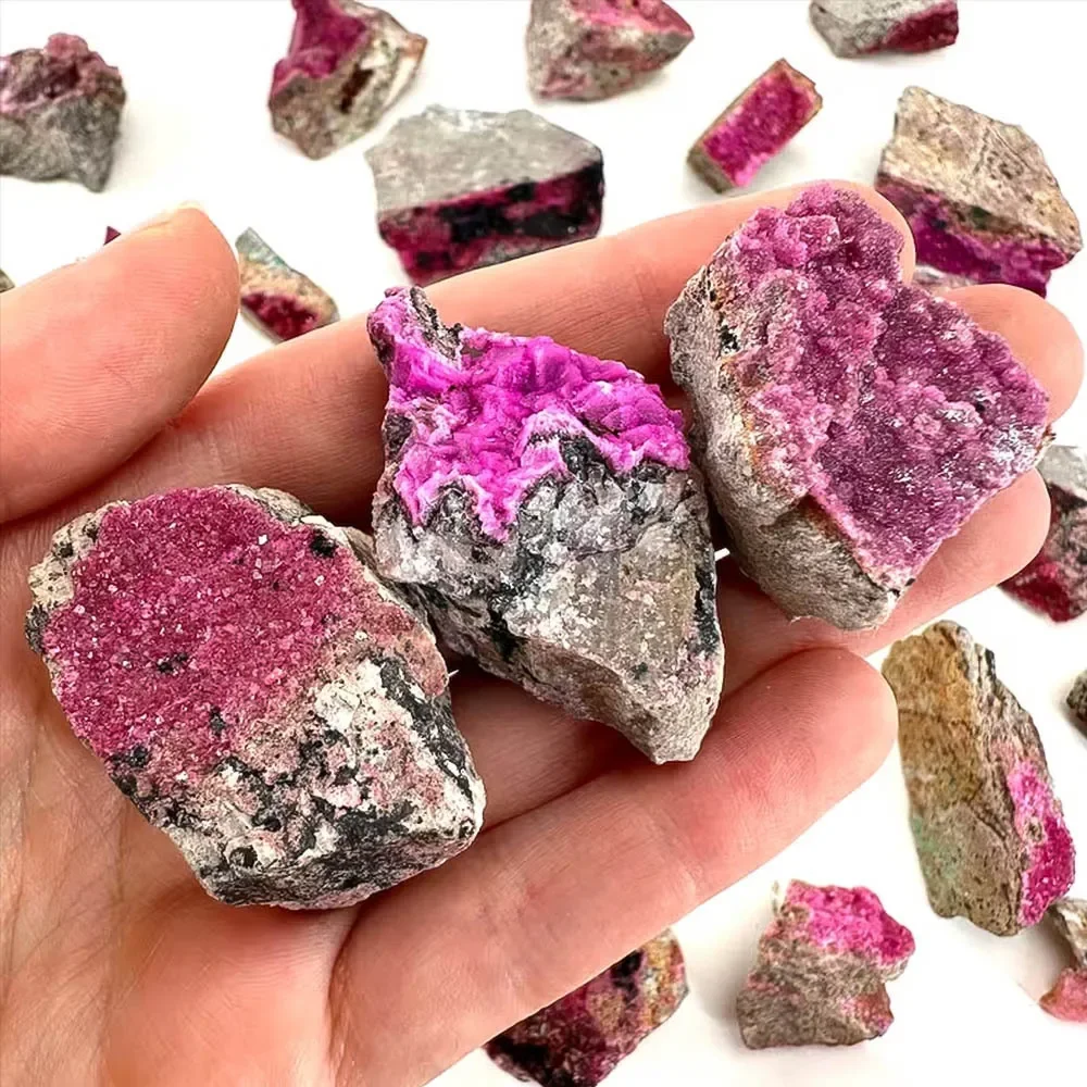 

Natural Pink Cobalt Calcite Energy Crystal Exquisite Ornament for Home Decor, and Precious Collectible for Rock Enthusiasts