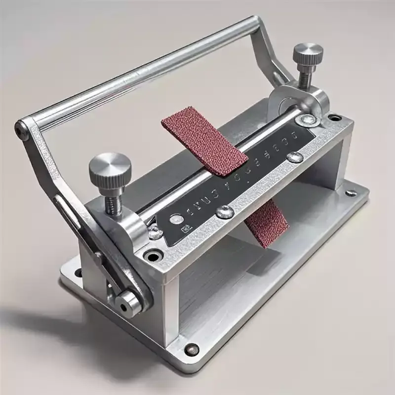 Manual Leather Skiving Machine, Hide Thickness Planer for Cowhide & Shell Cordovan, Belt  Strap Beveling Tool