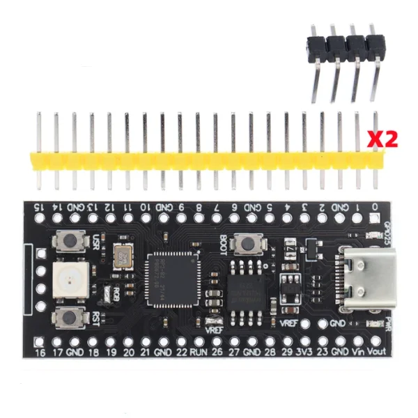 RP2040 Core Board Compatible with RP2 Raspberry Pi Pico Micropython type-c port 4MB 16MB Module with RGB LED