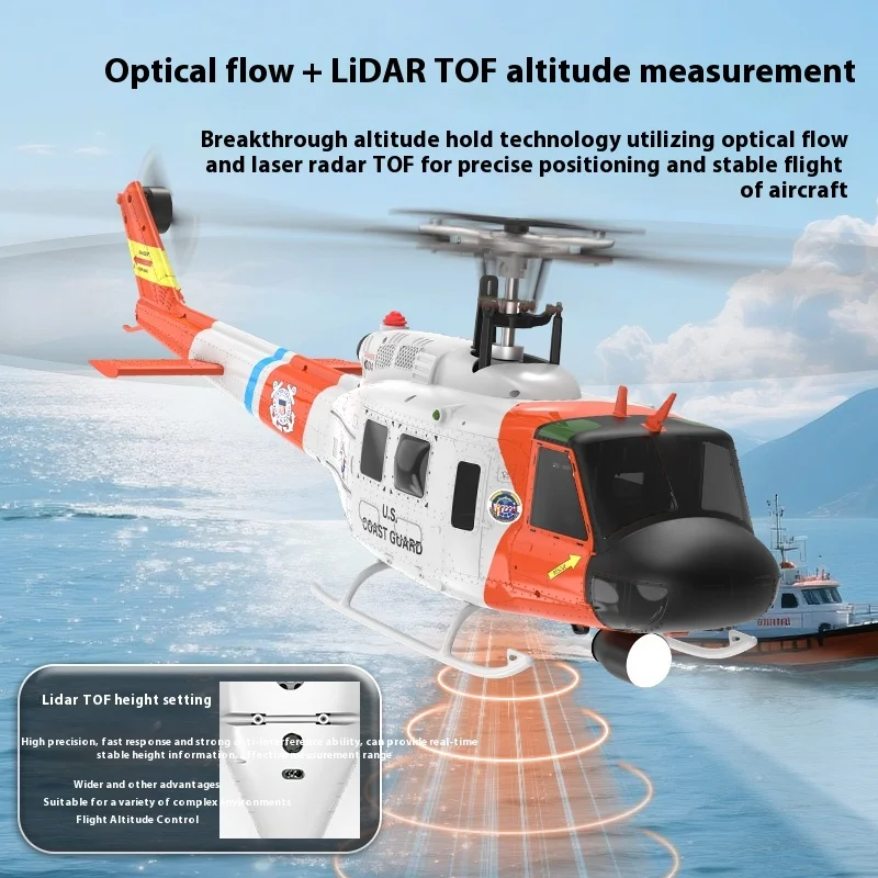 Yuxiang F07S Afstandsbediening Helikopter GPS Positionering Eén knop Achterwaartse vlucht Borstelloze simulatie RC Vliegtuigmodel Speelgoed