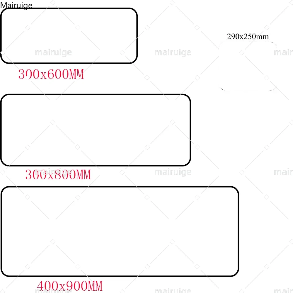 Tappetino per mouse con silhouette di gatto dei cartoni animati Tappetino per mouse per computer di grandi dimensioni Tappetino per mouse per tastiera da gioco HD antiscivolo in gomma XXL Tappetino per scrivania lungo
