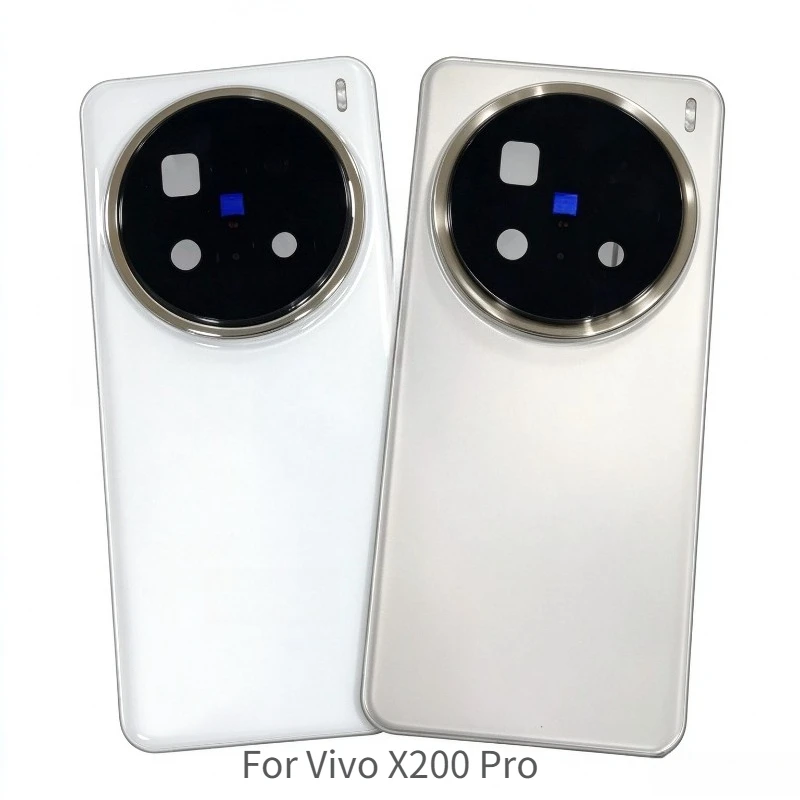 Replacement For Vivo X200 Pro Battery Cover Glass For X200 Pro V2413 Panel Rear Door Housing Case Phone Lid Shell