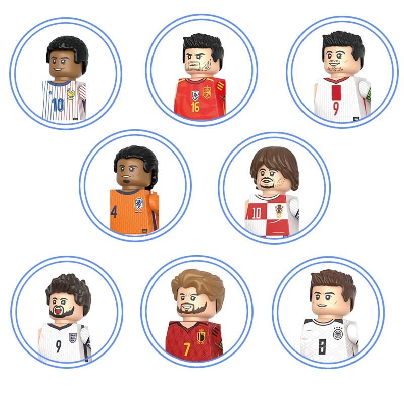 G0182: Las Figuras de Acción de Bloques de Fútbol que Están Revolucionando el Juego de los Pequeños y Coleccionistas