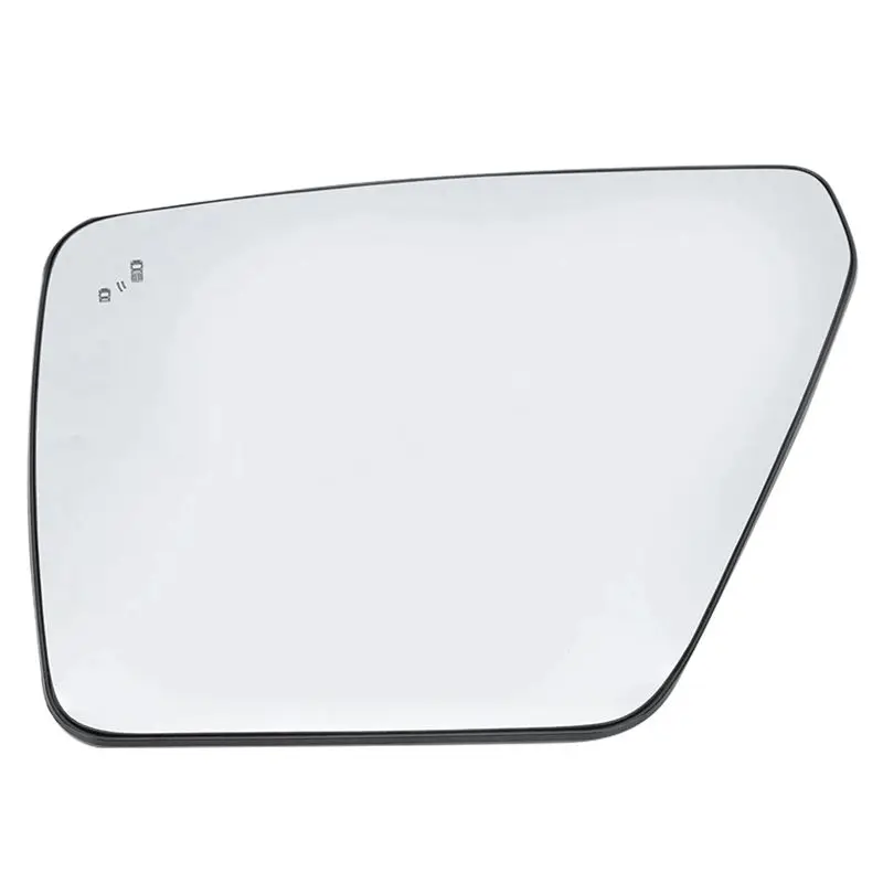 

AU28-Blind Spot Heated Mirror Glass Door Wing Glass Lens For Ford F150 2021-2023