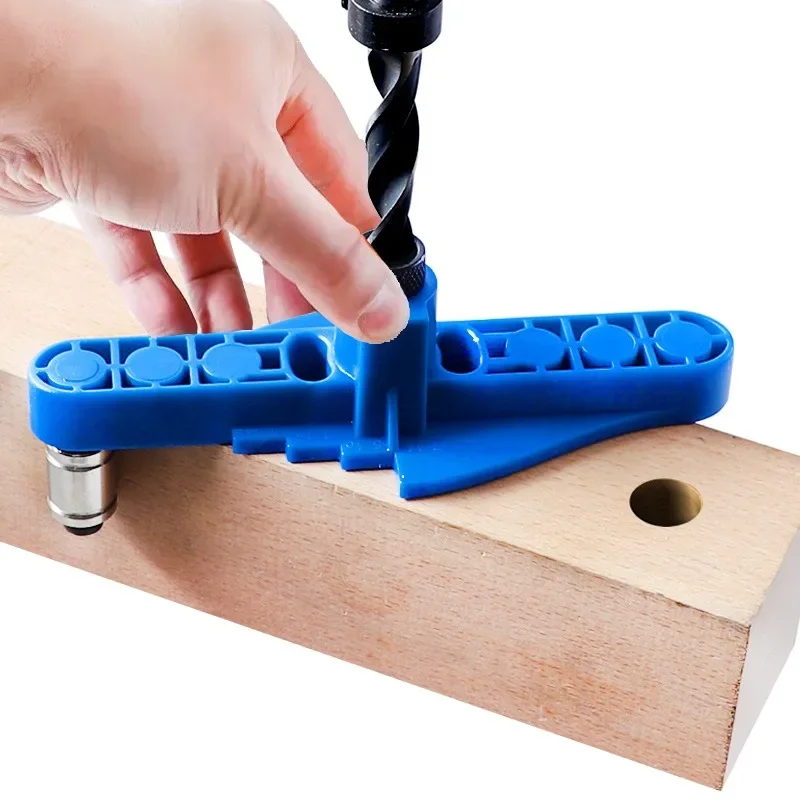 Woodworking Pocket Hole Jig 6/8/10mm Self-centering Scriber Doweling Jig Drill Guide Locator Hole Puncher Carpentry Tool Locator