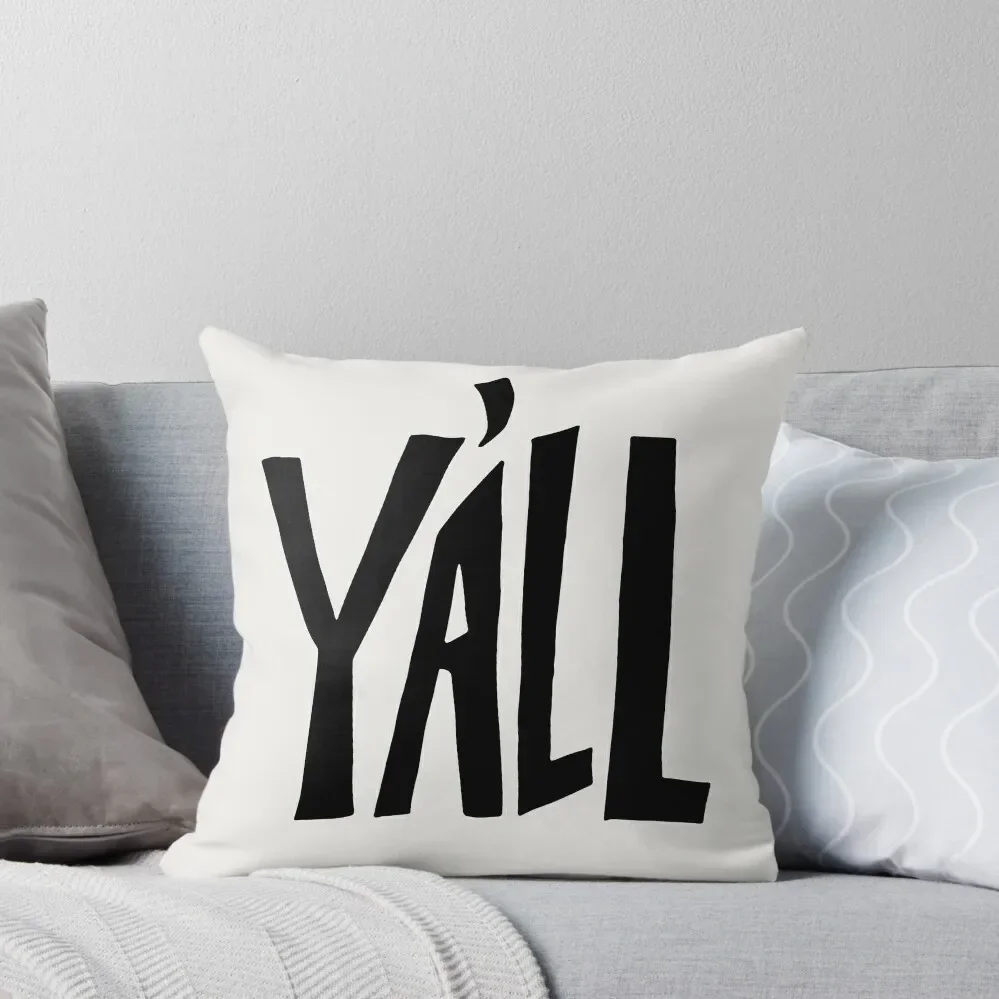 

Y'ALL Throw Pillow Decorative Pillow Covers For Sofa Christmas Pillow