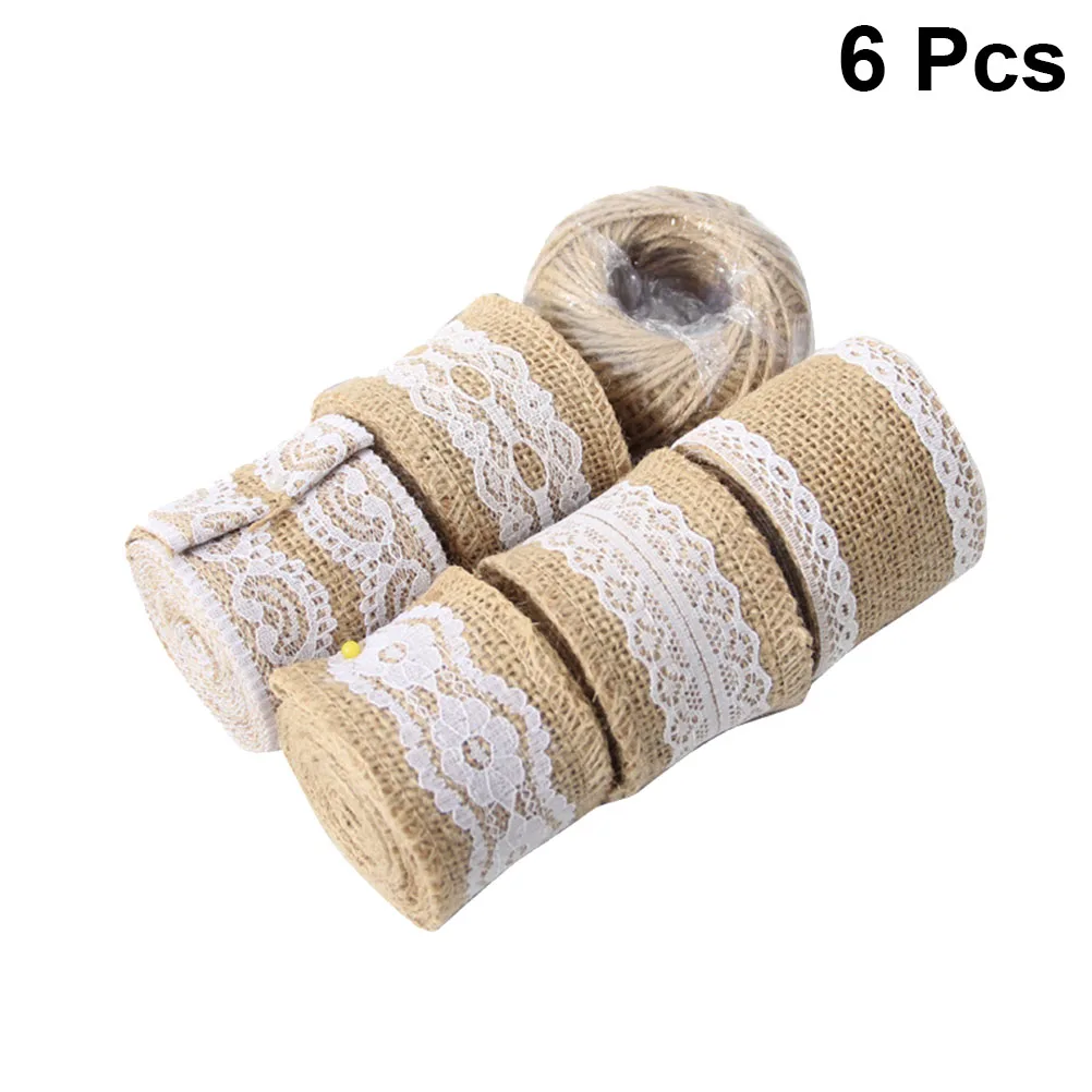 

Lace Braid Wedding Linen Roll Decorative Ribbon Bridal Shower Party Accessories Bright Color Long Lasting Perfect for DIY Crafts