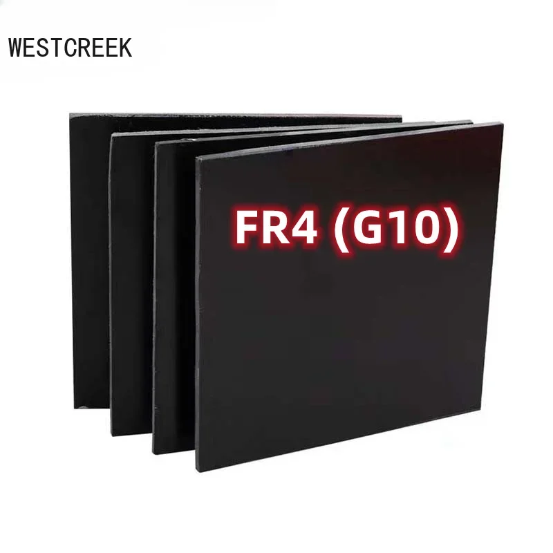 

WESTCREEK Thick Black Glassfibre Template Board Sheet 3240 Epoxy Glass Fiber G10 FR4 Fibreglass Plate 1 2 3 4mm