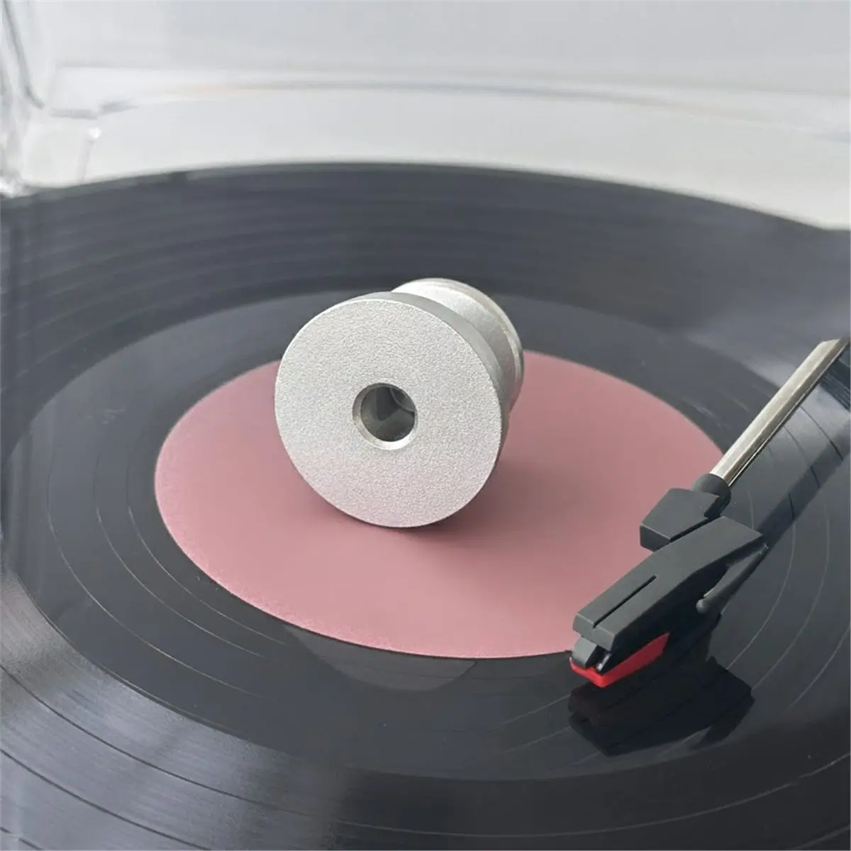 Digital Essentials Vinyl Record Turntables Player Accessories Center Adapter Aluminum Alloy Turntable Weight Clamp